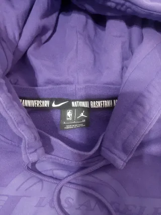 Sudadera Jordan Nike Los Angeles Lakers Morada