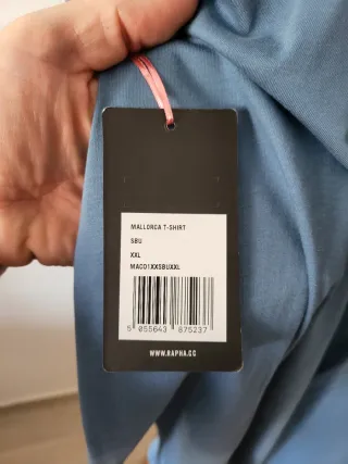 Camiseta Rapha Mallorca SA Calobra Azul 2XL