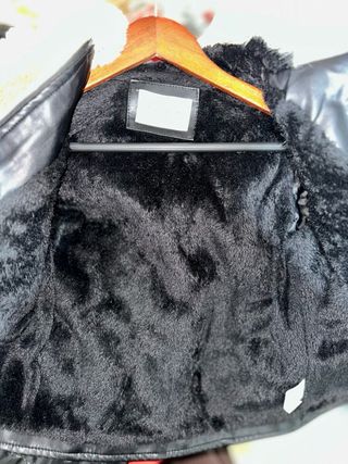 Chaqueta pelo y cuero