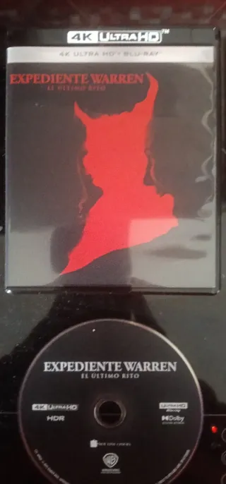 Expediente Warren El Último Rito 4K UHD Blu-ray