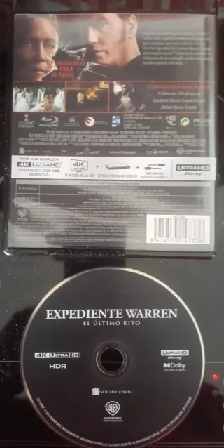 Expediente Warren El Último Rito 4K UHD Blu-ray