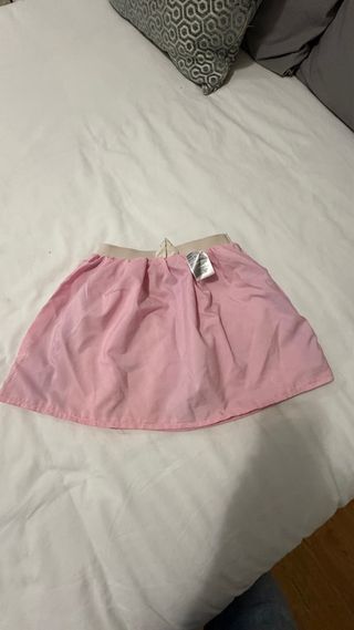 Falda H&M niña lentejuelas arcoíris