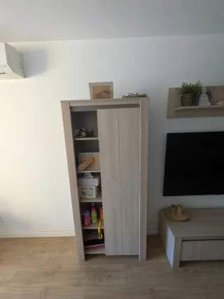 Mueble TV + Estantería + Armario