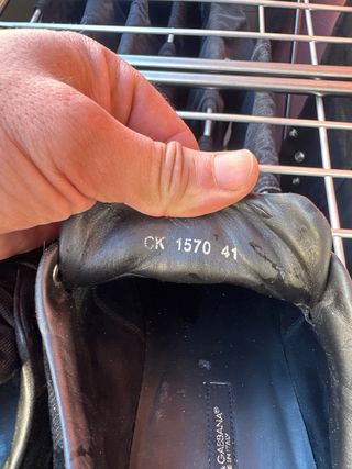 Zapatos Dolce & Gabbana Portofino Negro/Dorado