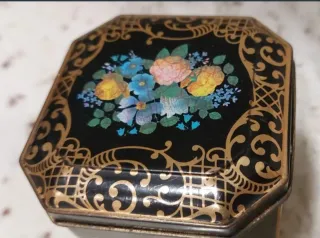 2 Cajas de Té Metálicas