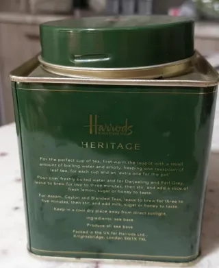 2 Cajas de Té Metálicas