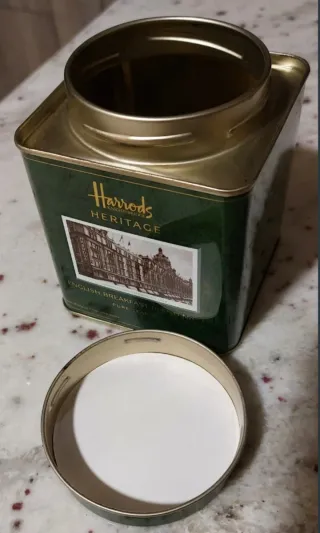 2 Cajas de Té Metálicas