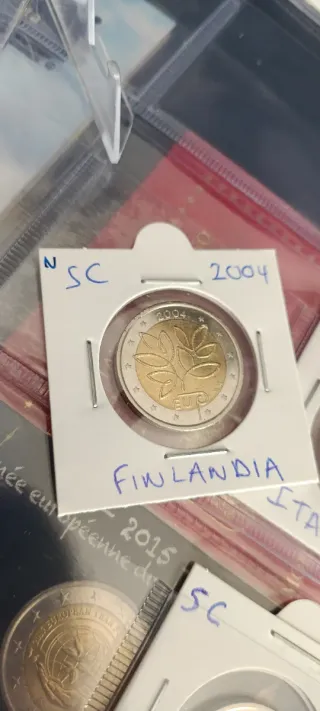 Moneda 2€ Finlandia 2004 Conmemorativa (CIRCULADA)