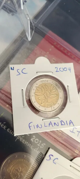Moneda 2€ Finlandia 2004 Conmemorativa (CIRCULADA)