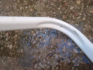 Silla plegable blanca Ikea