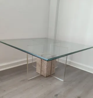 Mesa de centro cristal