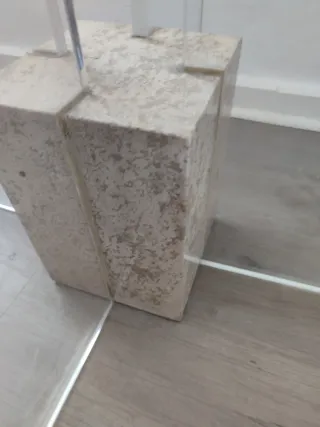 Mesa de centro cristal