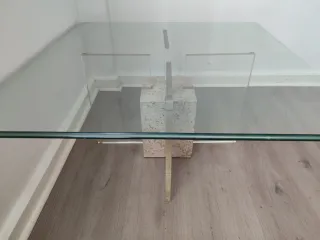 Mesa de centro cristal