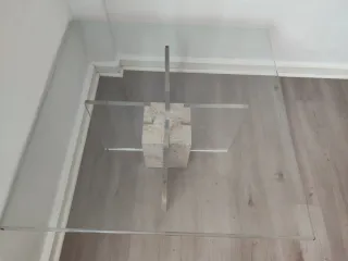 Mesa de centro cristal