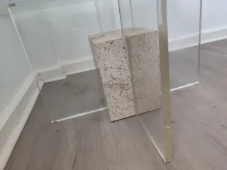 Mesa de centro cristal