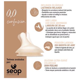 Suavinex Set Biberón Zero Zero 2tetinas+ 2bolsas