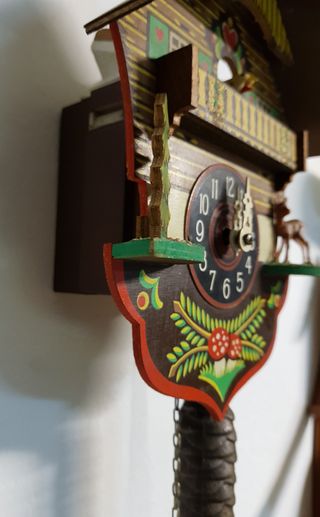 Reloj de cuco de 1 pesa