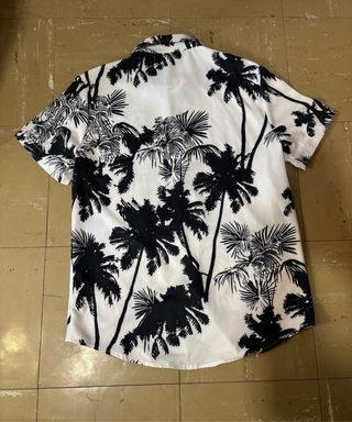 Camisa Hawaiana Palmeras Talla M