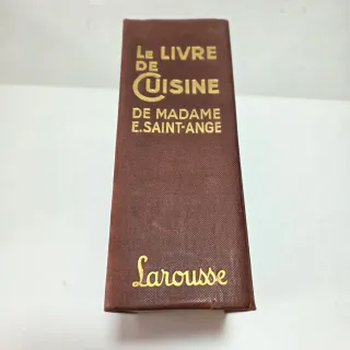 Libro vecchio - Le livre de cuisine Larousse 1927
