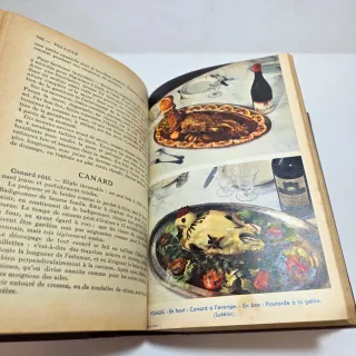 Libro vecchio - Le livre de cuisine Larousse 1927