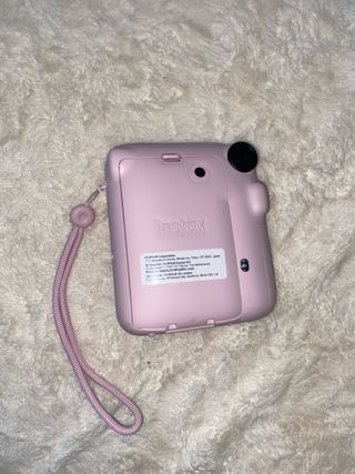 Cámara Instax Mini 12 Rosa Pastel ,incluye 10fotos