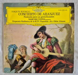 Vinilo Concierto de Aranjuez N. Yepes