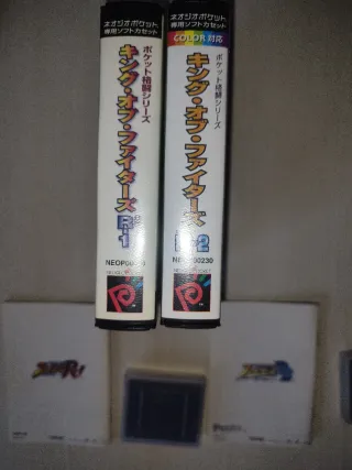 KOF R1 y R2 Neo Geo Pocket SNK