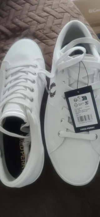Zapatillas Fred Perry Blancas Nuevas