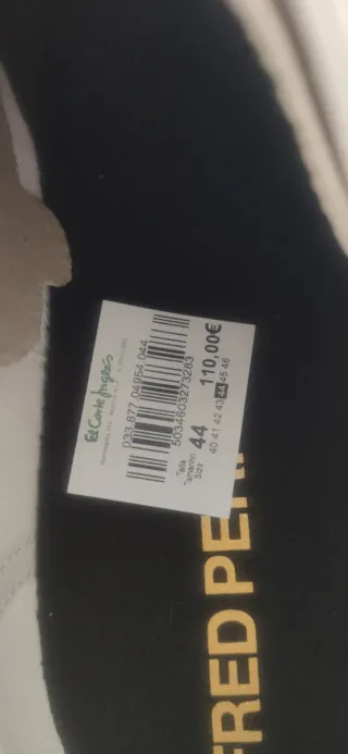 Zapatillas Fred Perry Blancas Nuevas