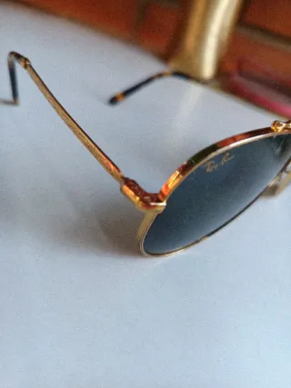 Gafas Ray-Ban Aviator Doradas Mujer