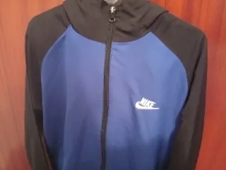 Chaqueta Nike Sportswear Azul y Negra Talla S