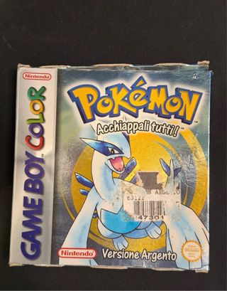 Pokemon Argento Game Boy Color - Scatola