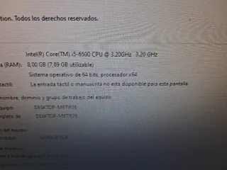 PC Torre Intel Core i5-6500 LG Negra