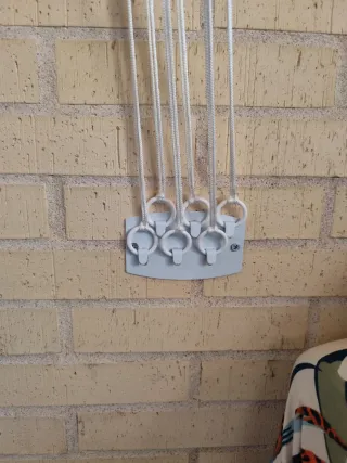 Tendedero pared/techo 12m