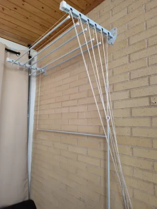 Tendedero pared/techo 12m