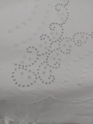 Juego sábanas bordado a mano