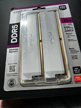 Crucial DDR5 32GB (2x16GB) 6400 MT/s