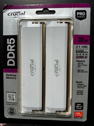 Crucial DDR5 32GB (2x16GB) 6400 MT/s