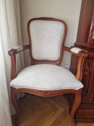 Dormitorio completo cerezo macizo. 9 piezas