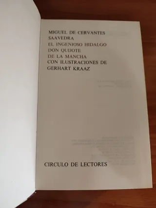 Cervantes Don Quijote