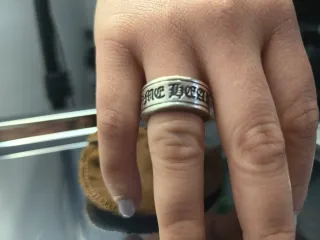 Anillo Chrome Hearts Plata 2005