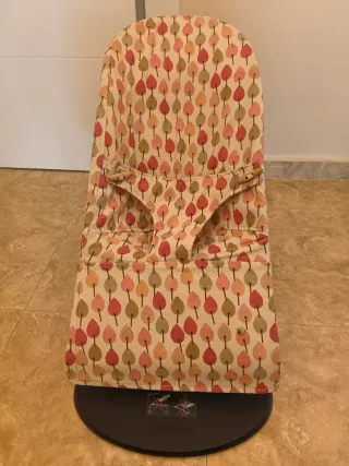 Hamaca BabyBjörn beige + 3 fundas + juguete