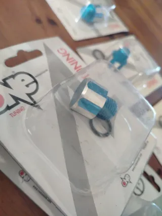 Tapón aceite scooter ONE azul nuevo
