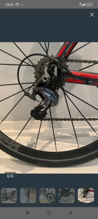 Bicicleta de carretera MMR Grip talla M