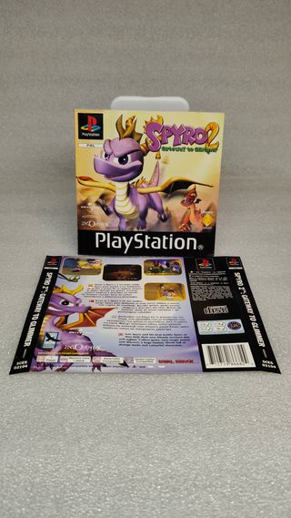🇪🇸 Spyro 2 Cajay contraportada