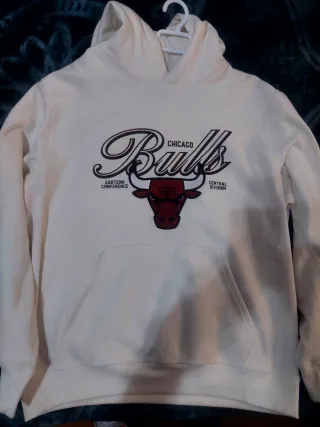 Chaqueta Chicago Bulls NBA Beige
