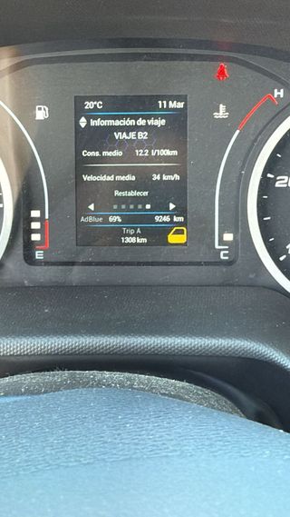 Furgoneta Iveco con muy pocos kms.