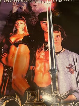 Póster Original Cine El Corazón del Guerrero