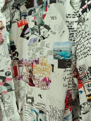 Camisa Desigual hombre talla S SLIM