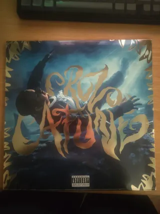 Vinilo Cruz Cafune Me muevo Con Dios